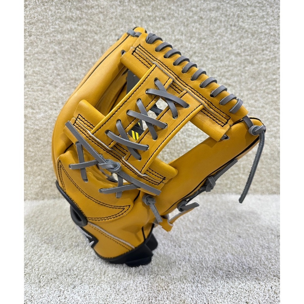 = 威勝 運動用品 = LS 棒、壘球 ＂內野工字＂ 手套 LB33401YE2-細節圖2