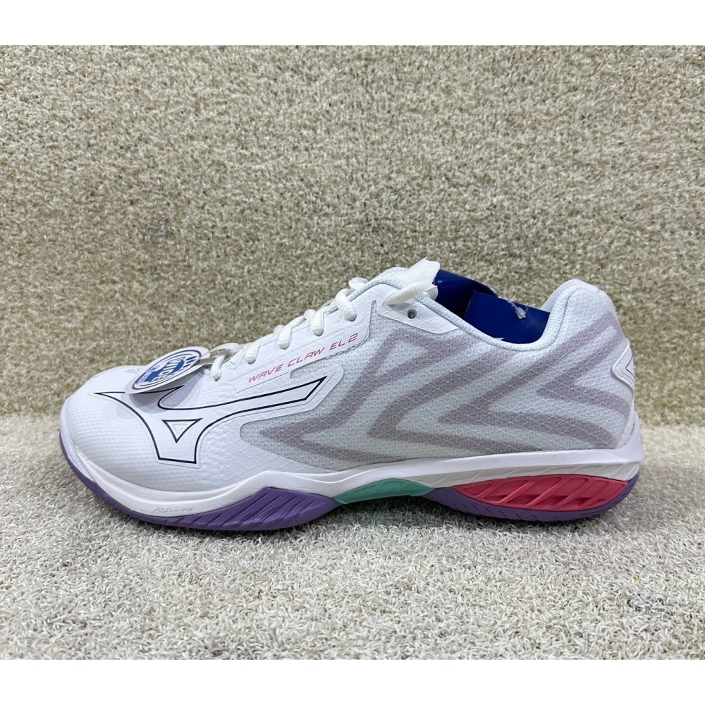 = 威勝 運動用品 =24年下 Mizuno WAVE CLAW EL 2 男 排、羽球鞋(寬楦) 71GA258368-細節圖2