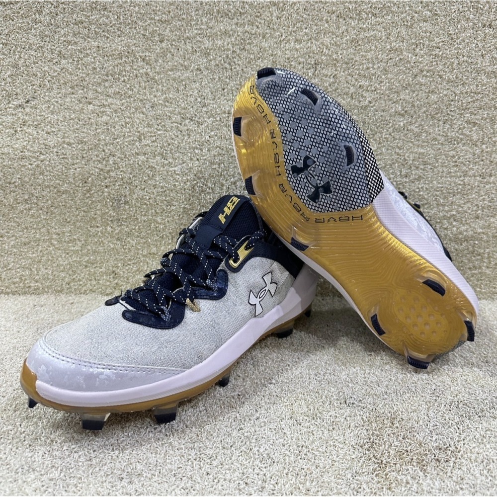 = 威勝 運動用品 =UNDER ARMOUR Harper 8 Elite TPU 棒球鐵釘鞋 3026591-102-細節圖4