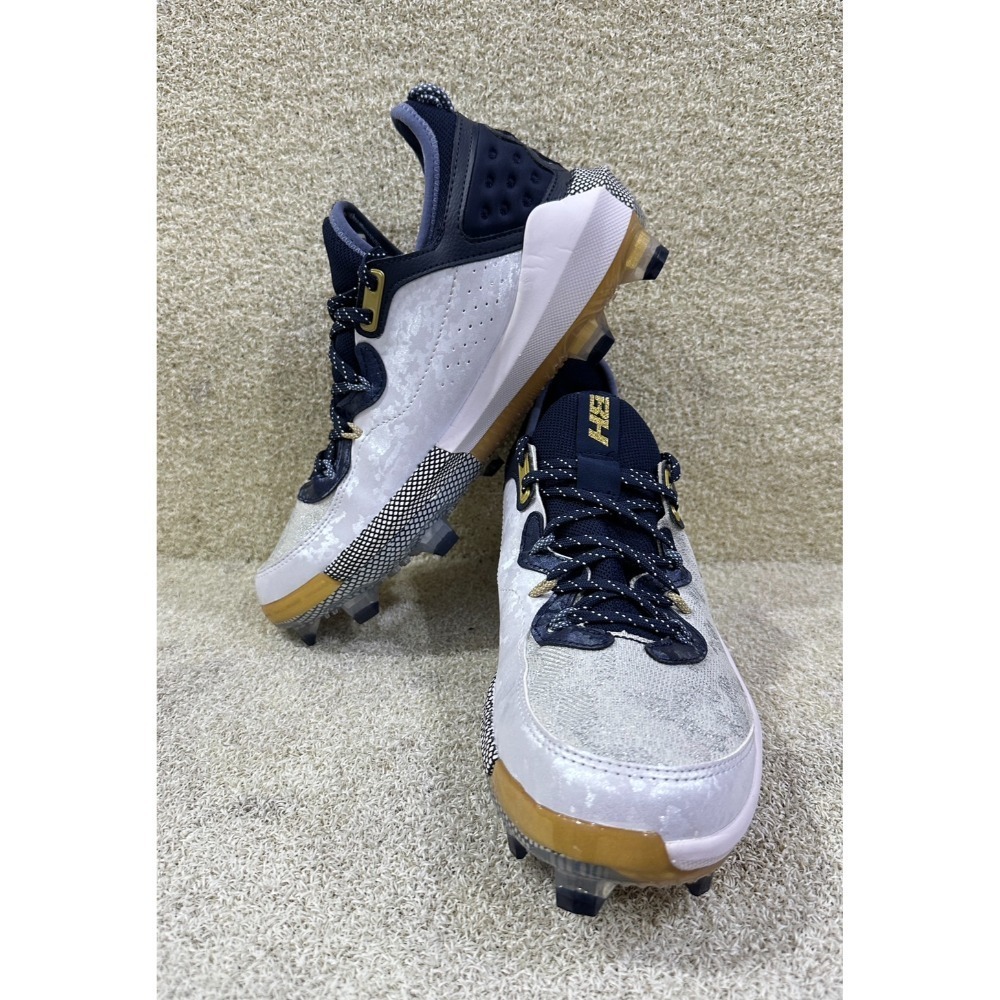 = 威勝 運動用品 =UNDER ARMOUR Harper 8 Elite TPU 棒球鐵釘鞋 3026591-102-規格圖4