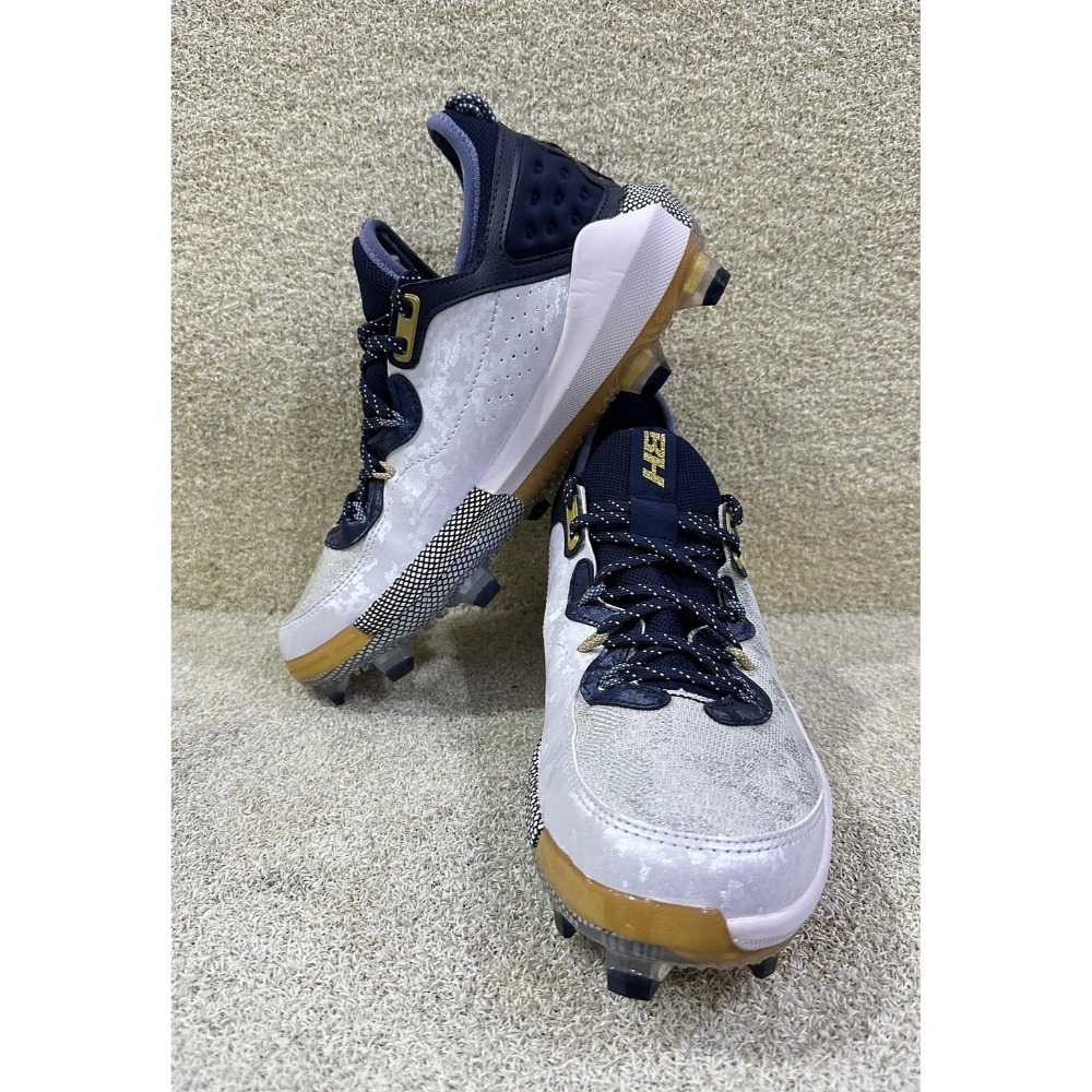 = 威勝 運動用品 =UNDER ARMOUR Harper 8 Elite TPU 棒球鐵釘鞋 3026591-102-規格圖4
