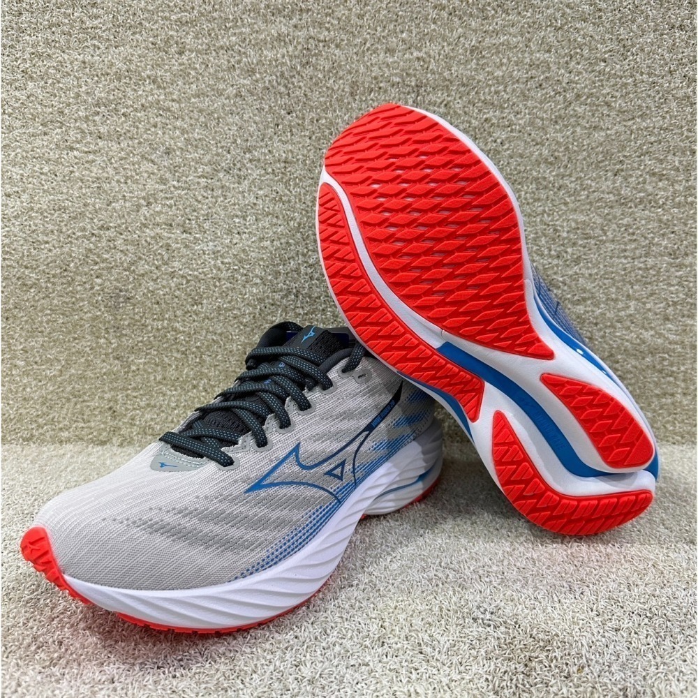 = 威勝 運動用品 = Mizuno WAVE RIDER 28 男慢跑鞋 J1GC240357-細節圖4