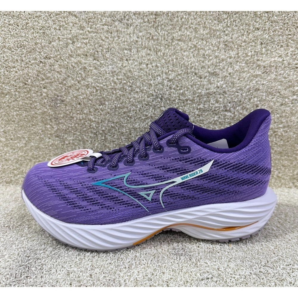 = 威勝 運動用品 =24年下 Mizuno WAVE RIDER 28 2SW(寬楦) 女慢跑鞋 J1GD240673-細節圖2