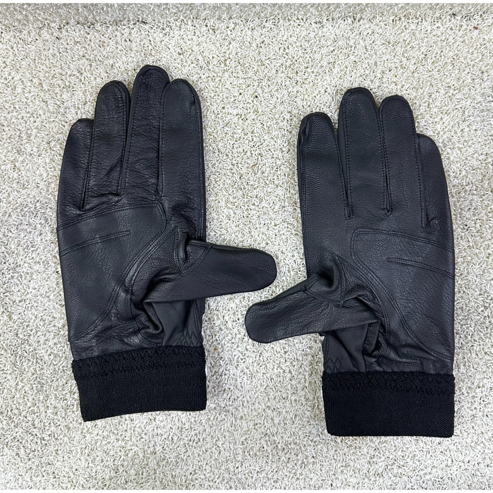 = 威勝 運動用品 = 24年 Mizuno 打擊手套(雙) 黑x寶藍 1ETEA46598-細節圖3