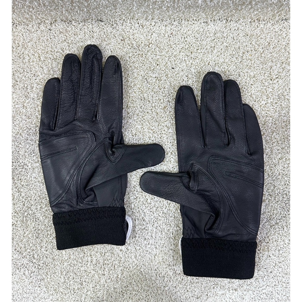 = 威勝 運動用品 = Mizuno 打擊手套(雙) 黑x寶藍 1ETEA46599-細節圖3