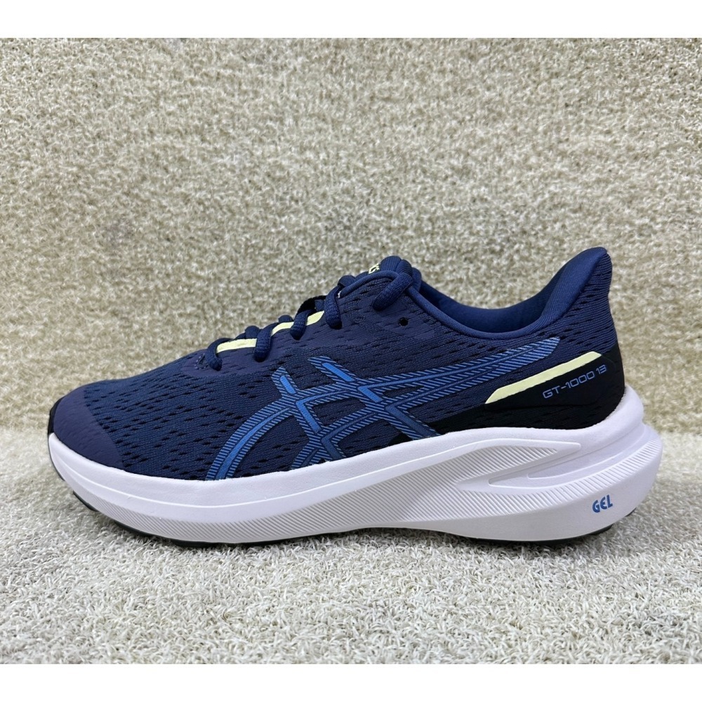 = 威勝 運動用品 = 25年 Asics GT-1000 13 GS 男、女 大童鞋 1014A343-407-細節圖2