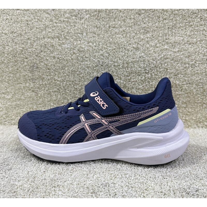 = 威勝 運動用品 = 25年 Asics GT-1000 13 PS 男、女 童鞋 1014A344-406-細節圖2