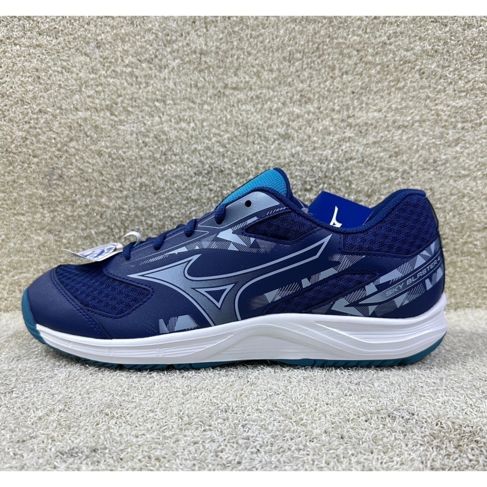 = 威勝 運動用品 = 24年下 Mizuno SKY BLASTER 4 (寬楦) 男、女羽球鞋 71GA253304-細節圖2