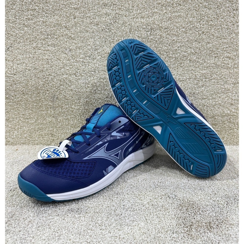 = 威勝 運動用品 = 24年下 Mizuno SKY BLASTER 4 (寬楦) 男、女羽球鞋 71GA253304-細節圖4
