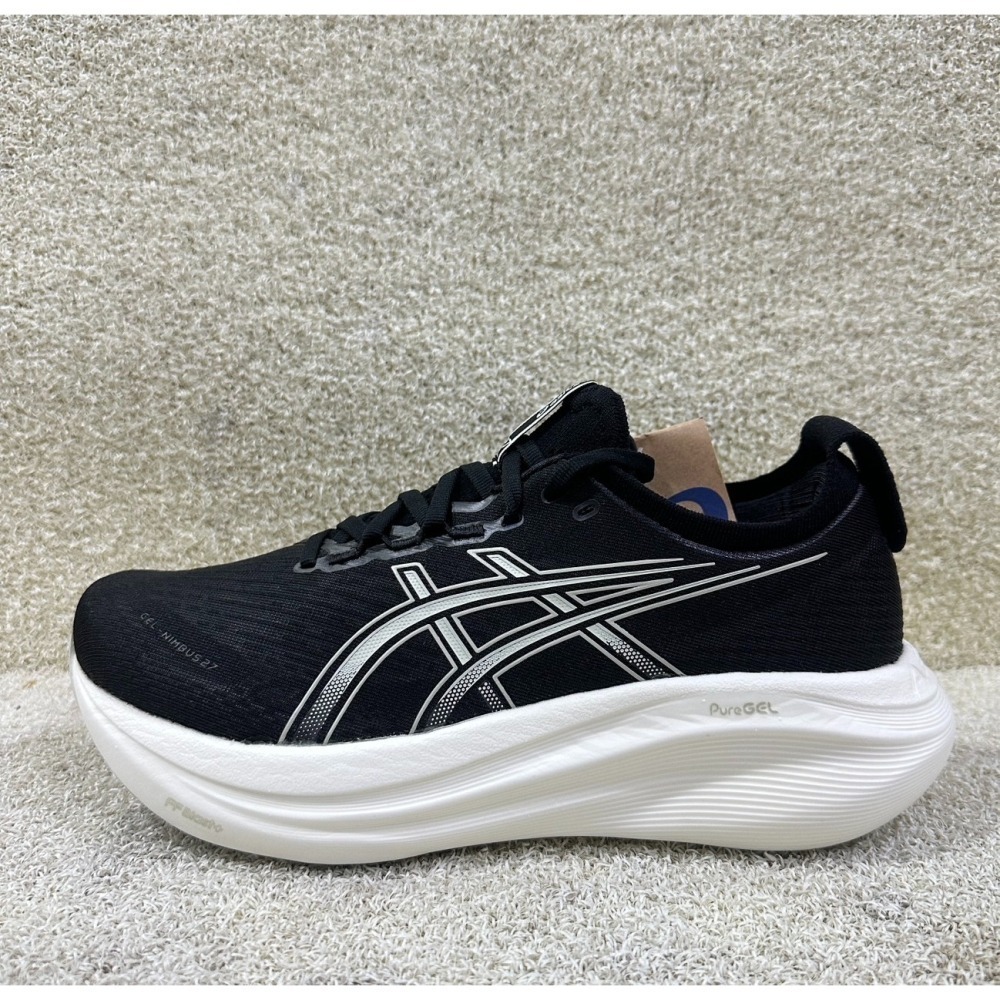 = 威勝 運動用品 =25年下 Asics GEL-NIMBUS 27 (4E寬楦) 男慢跑鞋 1011B957-002-細節圖2