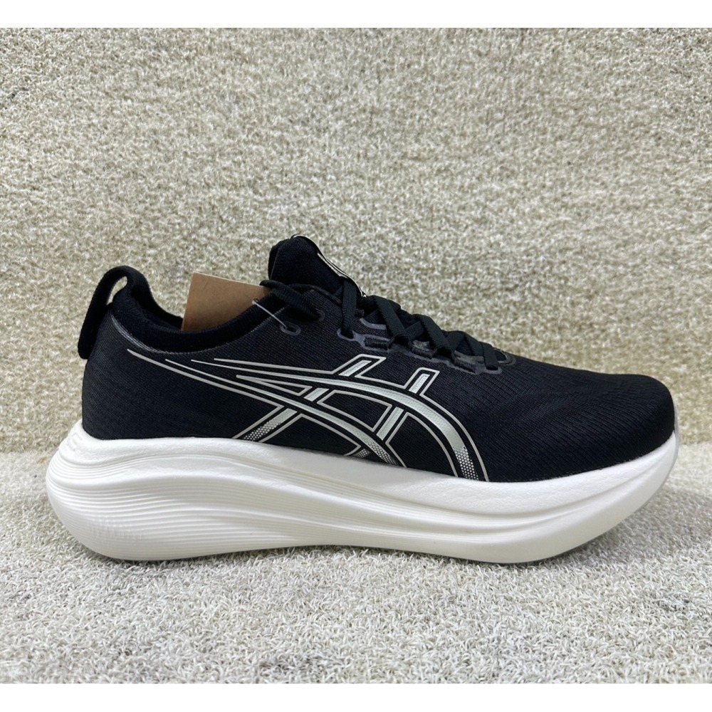 = 威勝 運動用品 =25年下 Asics GEL-NIMBUS 27 (4E寬楦) 男慢跑鞋 1011B957-002-細節圖3