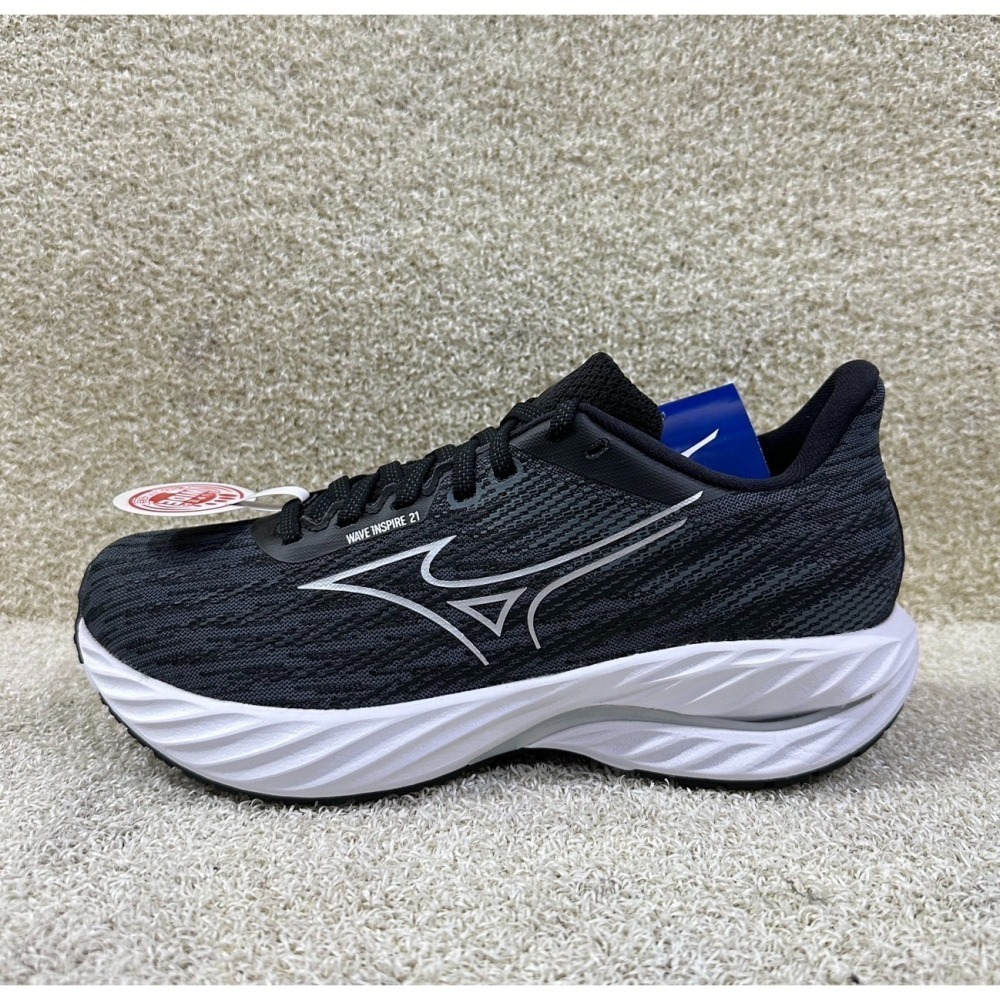 = 威勝 運動用品 = 25年 Mizuno WAVE INSPIRE 21 (寬楦) 女慢跑鞋 J1GD254622-細節圖2