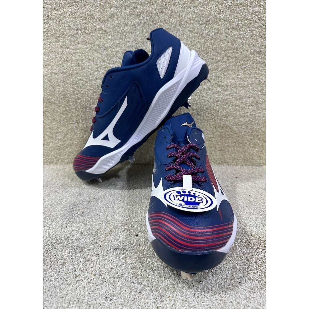 = 威勝 運動用品 = 25年 Mizuno CUSHIONREVO ELITE 棒球釘鞋(寬楦) 11GM254014-規格圖4