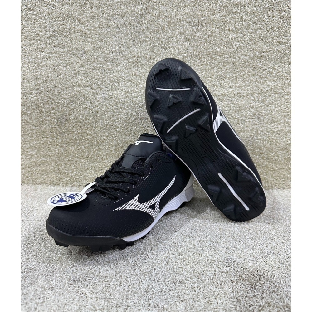 = 威勝 運動用品 = Mizuno WAVE LIGHTREVO Jr. 兒童棒、壘球鞋(寬楦) 11GP225709-細節圖4