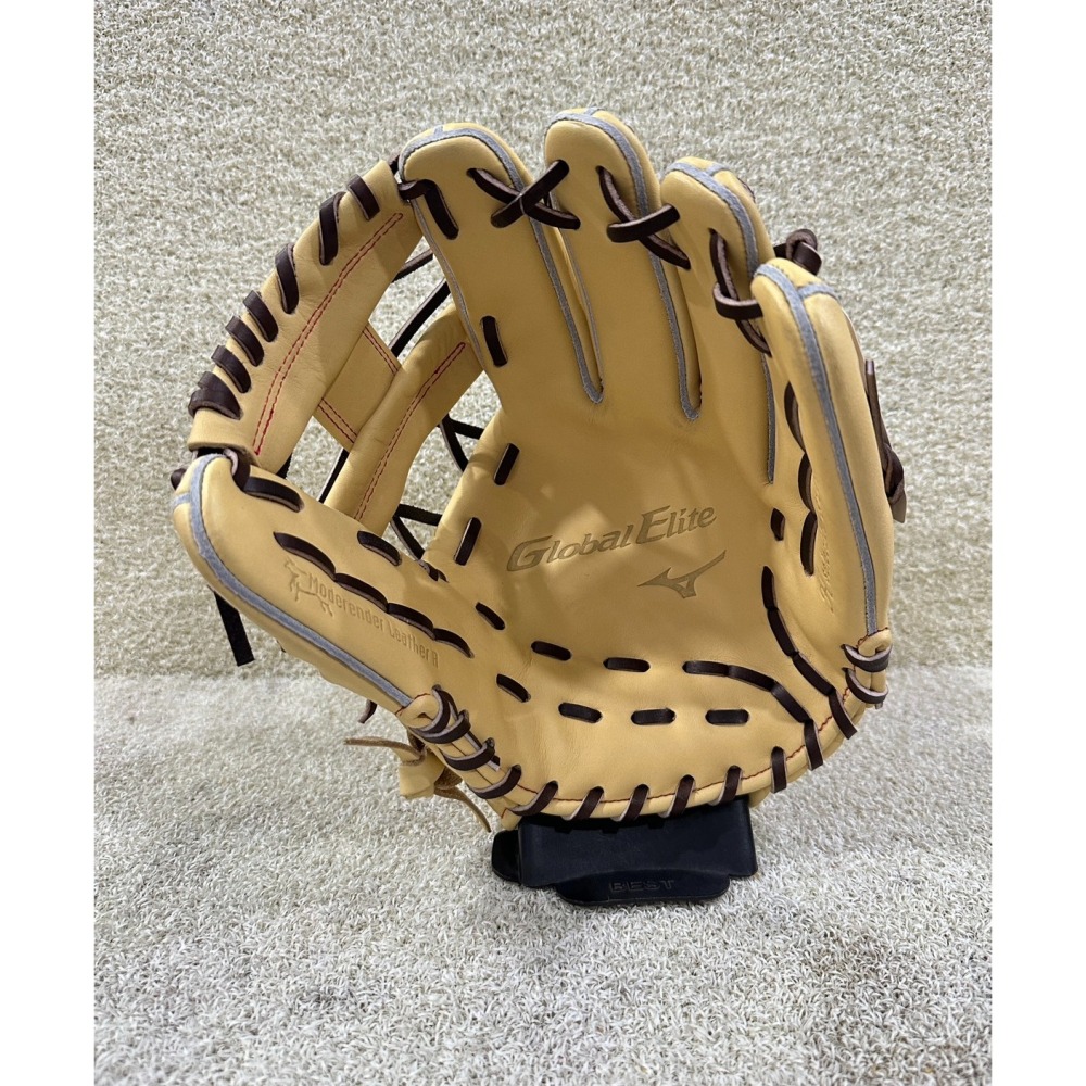 = 威勝 運動用品 = Mizuno Global Elite 棒、壘球 ＂內野＂ 手套 1AJGR30603-8066-細節圖5