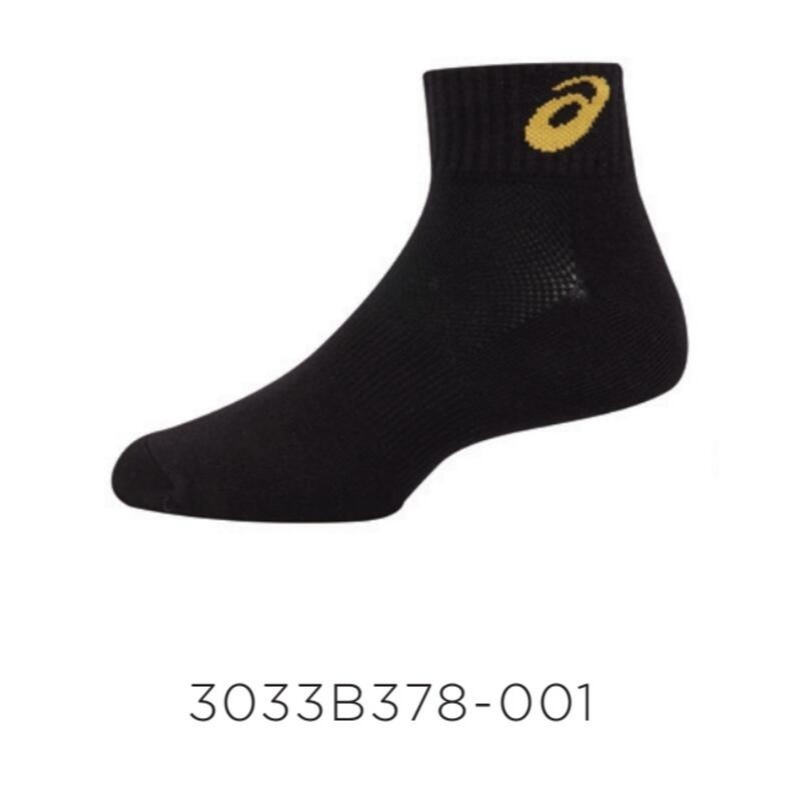 = 威勝 運動用品 = Asics 短筒襪 3033B378-001-規格圖2