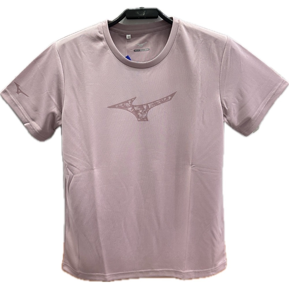 = 威勝 運動用品 = 25年 Mizuno 男 短袖T恤 (丁香紫) 32TAC00567-規格圖5