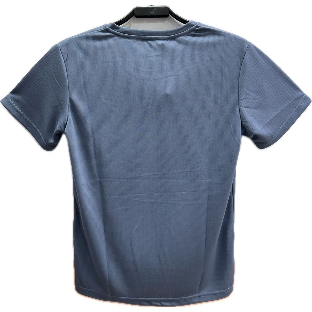 = 威勝 運動用品 = 25年 Mizuno 男 短袖T恤 (復古藍) 32TAC00512-細節圖3