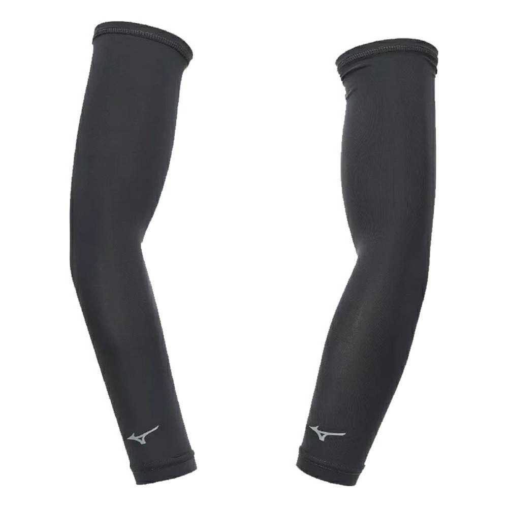 = 威勝 運動用品 = Mizuno 冰涼袖套 (雙) (黑) 32TYBG0409-規格圖2