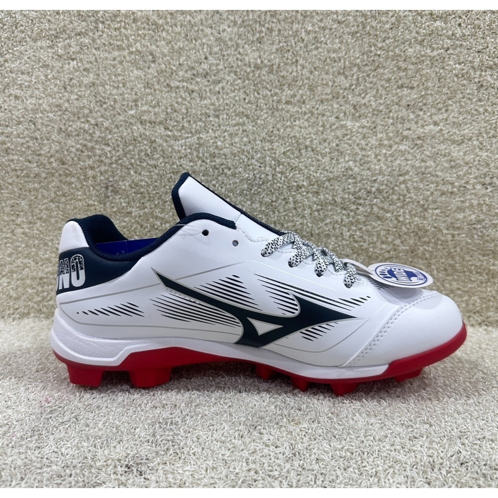 = 威勝 運動用品 = 26年 Mizuno WAVE LIGHTREVO 棒、壘球鞋 (寬楦) 11GP256014-細節圖2
