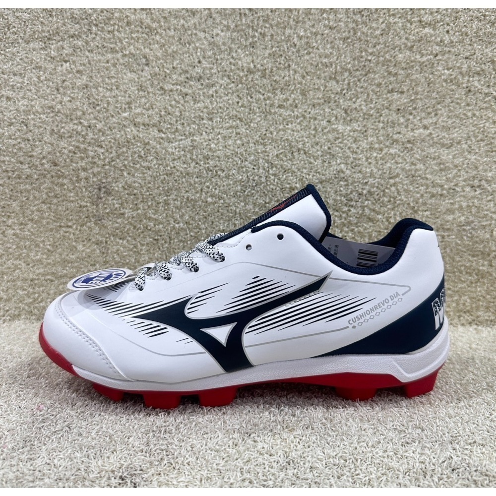 = 威勝 運動用品 = 26年 Mizuno WAVE LIGHTREVO 棒、壘球鞋 (寬楦) 11GP256014-細節圖3