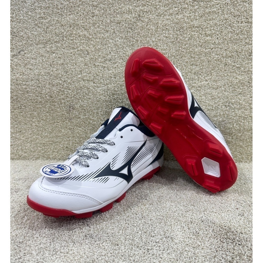 = 威勝 運動用品 = 26年 Mizuno WAVE LIGHTREVO 棒、壘球鞋 (寬楦) 11GP256014-細節圖4