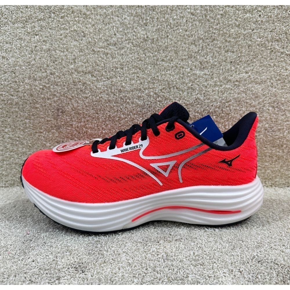 = 威勝 運動用品 = 25年下 Mizuno WAVE RIDER 29 (寬楦) 男慢跑鞋 J1GC250412-細節圖3