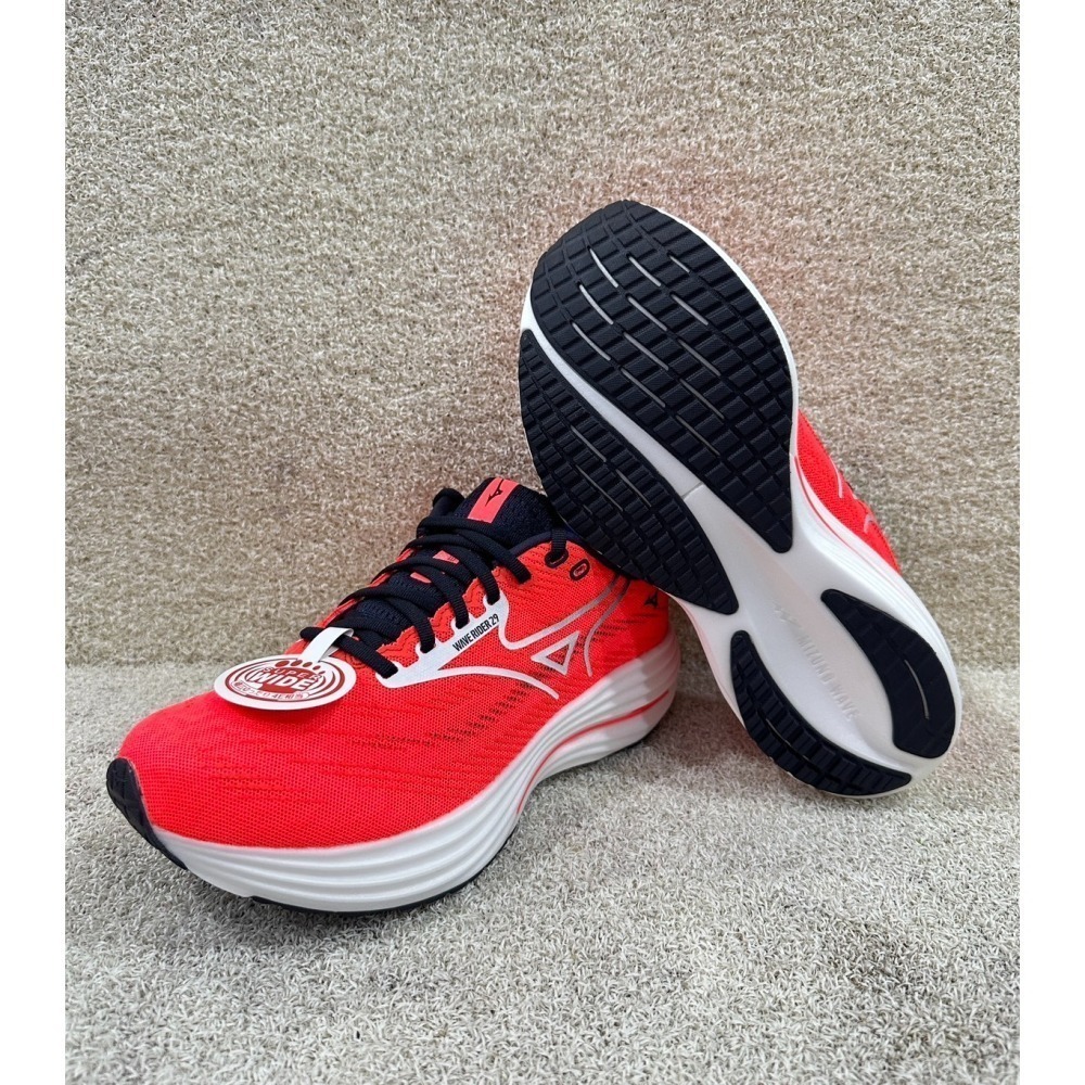 = 威勝 運動用品 = 25年下 Mizuno WAVE RIDER 29 (寬楦) 男慢跑鞋 J1GC250412-細節圖4
