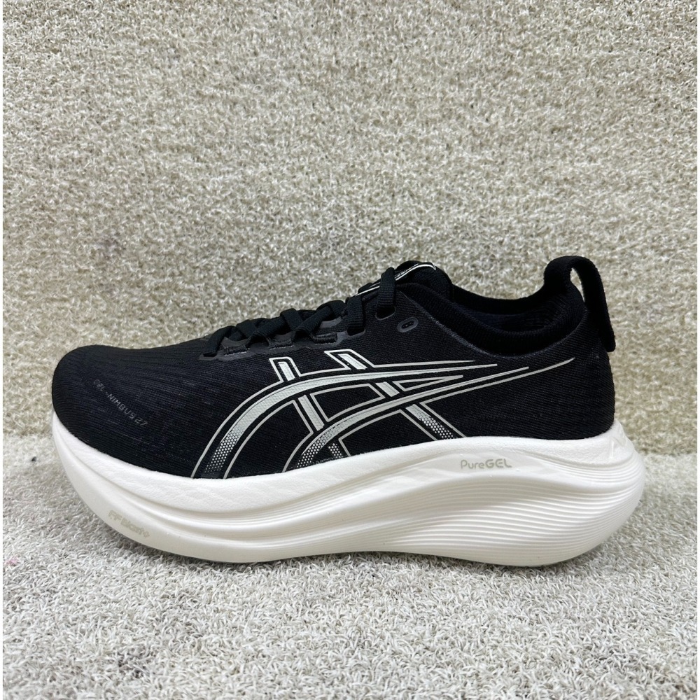 = 威勝 運動用品 = 25年下 Asics GEL-NIMBUS 27 (寬楦) 女慢跑鞋 1012B752-002-細節圖3