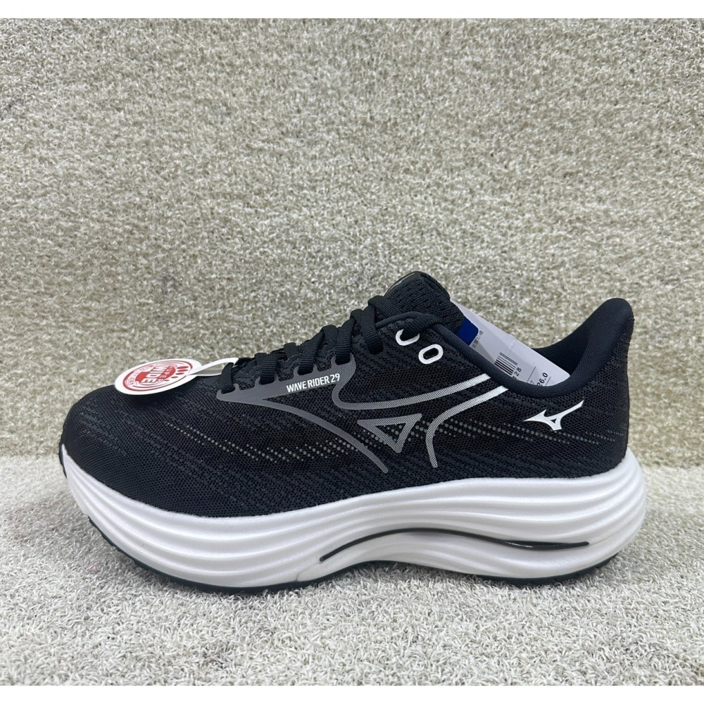 = 威勝 運動用品 = 25年下 Mizuno WAVE RIDER 29 (寬楦) 男慢跑鞋 J1GC250402-細節圖3