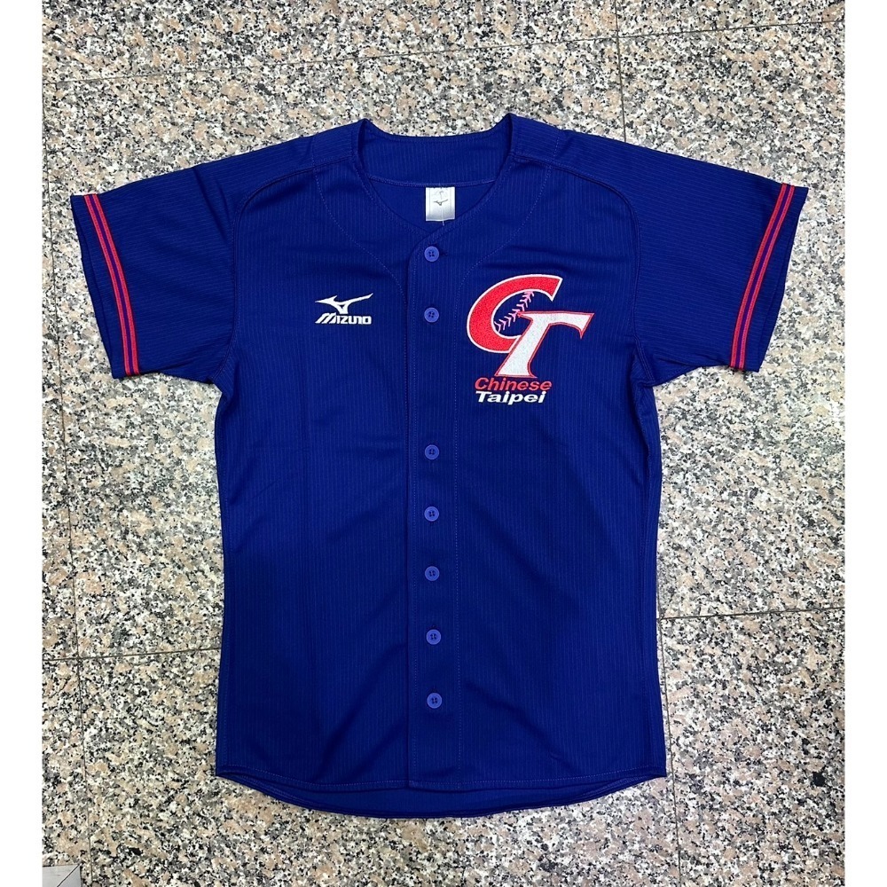 = 威勝 運動用品 = 25年 Mizuno CT球衣 中華隊加油服 12TA8M0516-規格圖4