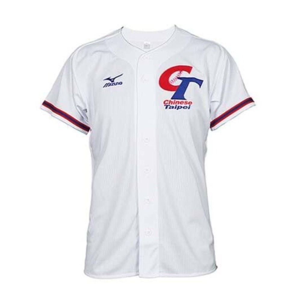= 威勝 運動用品 = 25年 Mizuno CT球衣 中華隊加油服 12TA8M0501-細節圖2