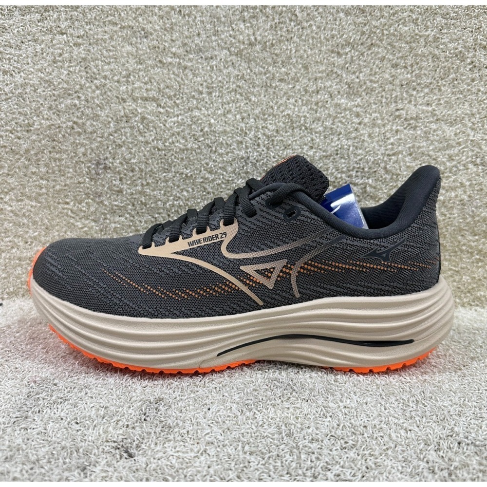 = 威勝 運動用品 = 25年下 Mizuno WAVE RIDER 29 男慢跑鞋 J1GC250310-細節圖3