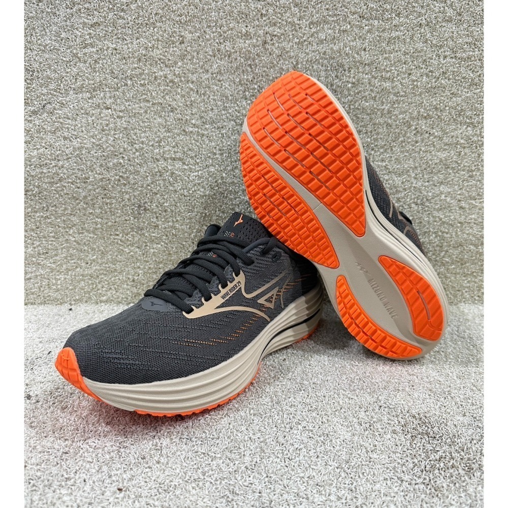 = 威勝 運動用品 = 25年下 Mizuno WAVE RIDER 29 男慢跑鞋 J1GC250310-細節圖4