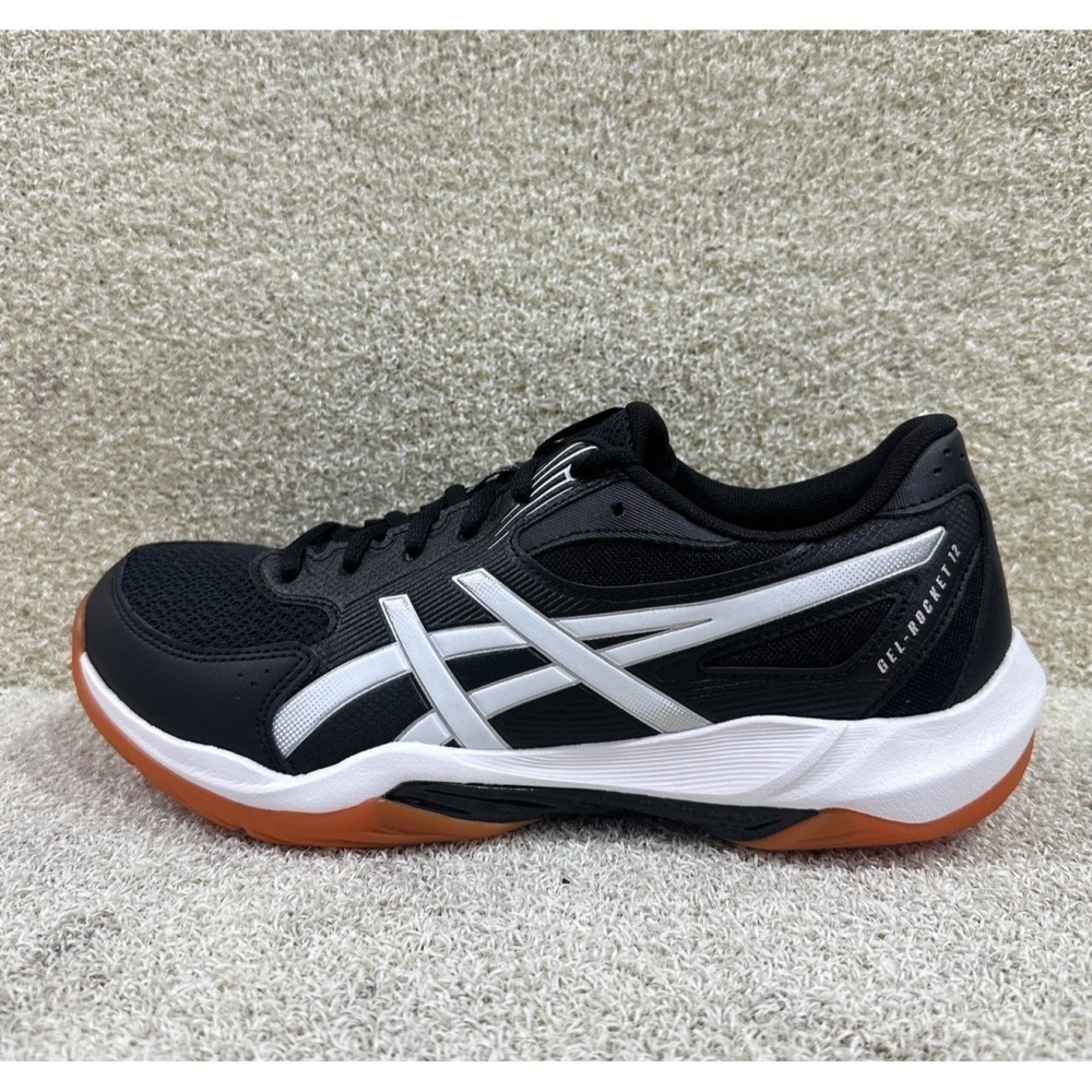 = 威勝 運動用品 =25年下 Asics GEL-ROCKET 12(2E寬楦)男排、羽球鞋 1073A081-001-細節圖3