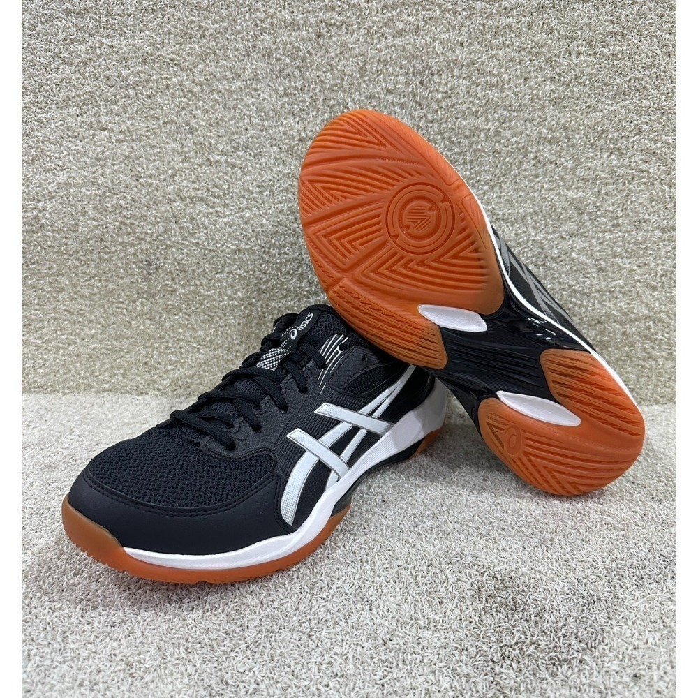 = 威勝 運動用品 =25年下 Asics GEL-ROCKET 12(2E寬楦)男排、羽球鞋 1073A081-001-細節圖4