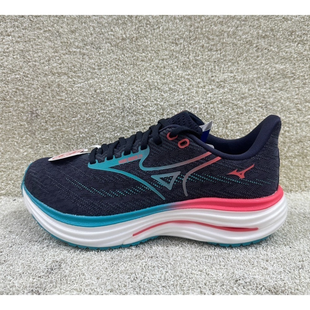 = 威勝 運動用品 = 25年下 Mizuno WAVE RIDER 29 (寬楦) 男慢跑鞋 J1GC250401-細節圖2