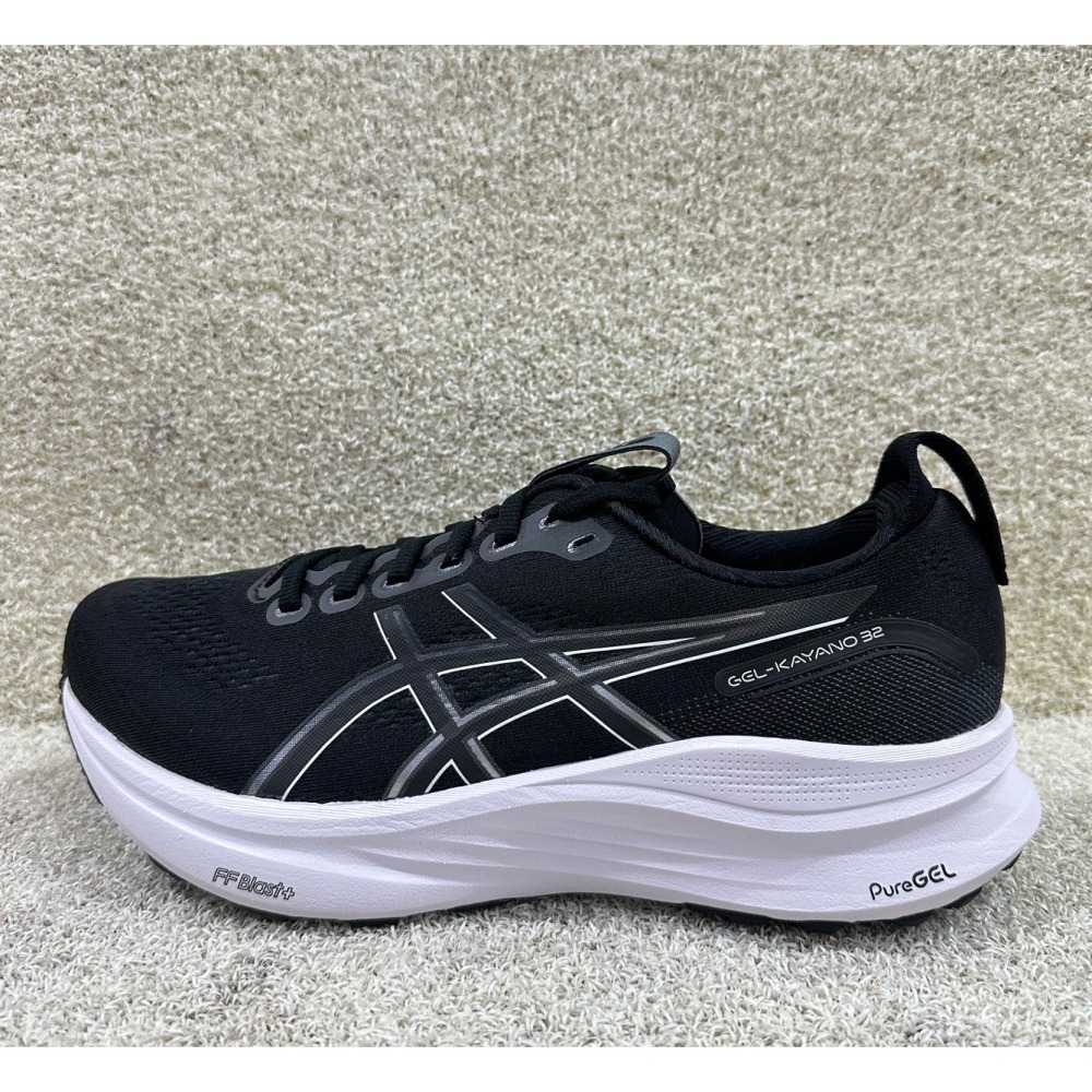 = 威勝 運動用品 =25年下 Asics GEL-KAYANO 32 男慢跑鞋 (4E寬楦) 1011C054-002-細節圖2