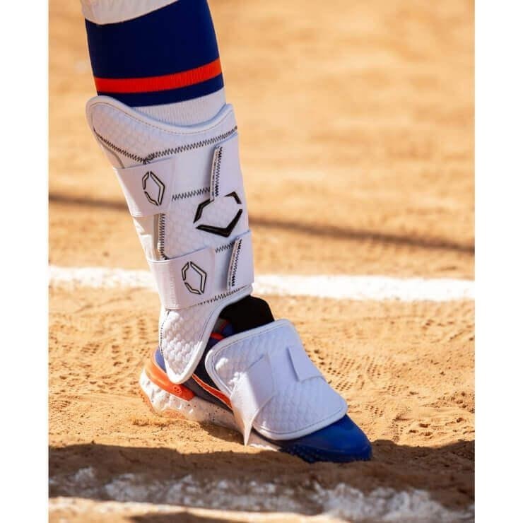 = 威勝 運動用品 = EVO PRO SRZ 2.0 打擊護腳 (左打專用) (水藍) WB5726910LHH-細節圖3