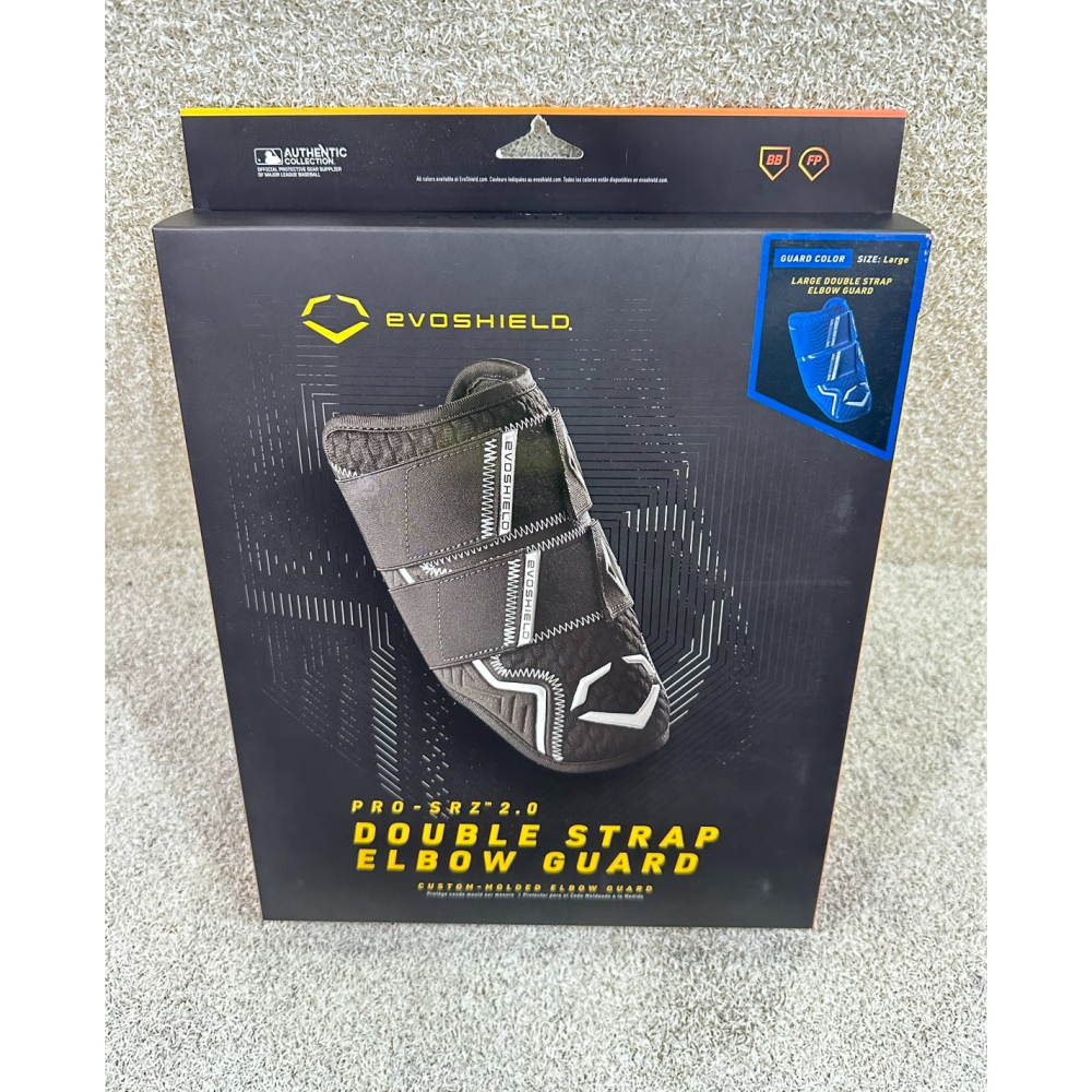 = 威勝 運動用品 = EvoShield PRO-SRZ 2.0 雙層打擊護肘 WB5726504L (寶藍)-細節圖2