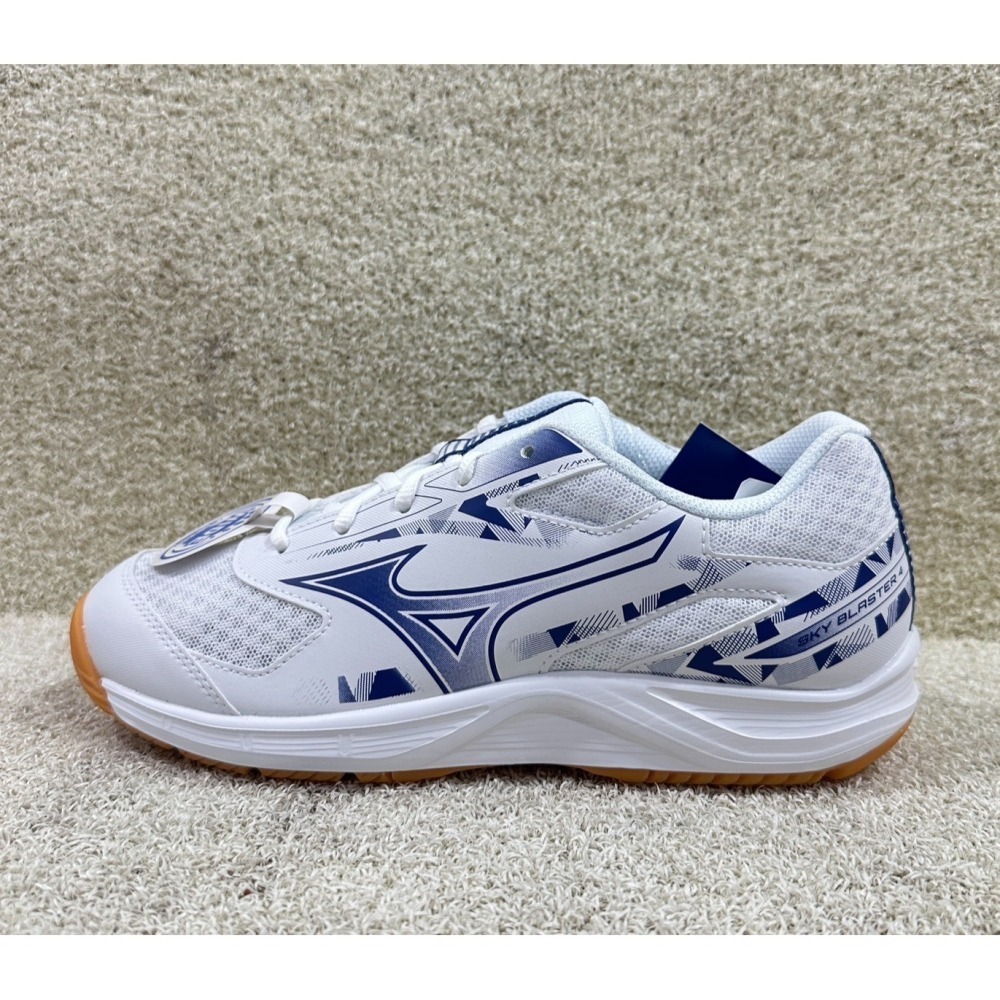 = 威勝 運動用品 = Mizuno SKY BLASTER 4 (寬楦) 男、女羽球鞋 71GA253311-細節圖3