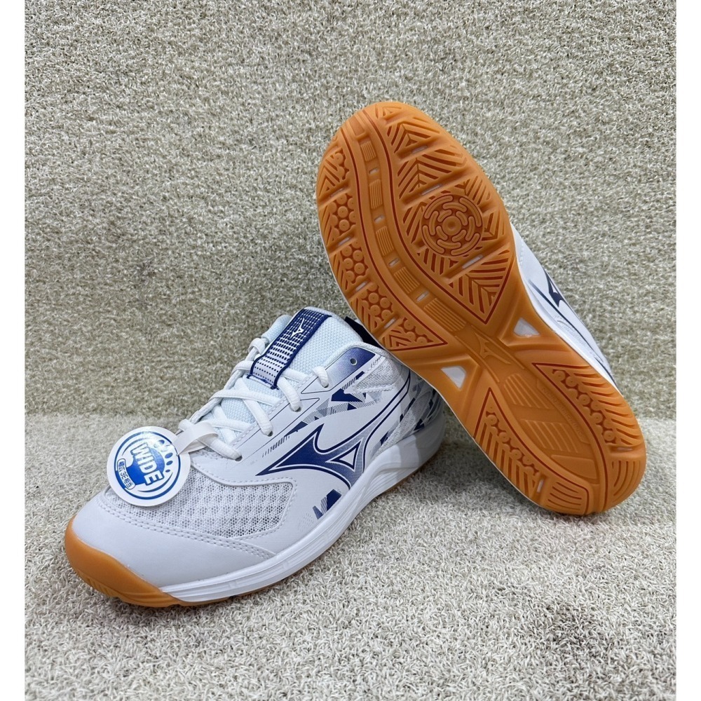 = 威勝 運動用品 = Mizuno SKY BLASTER 4 (寬楦) 男、女羽球鞋 71GA253311-細節圖4