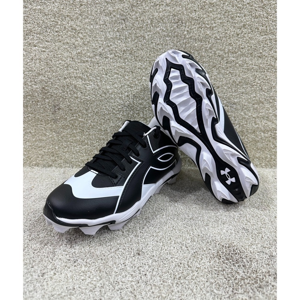 = 威勝 運動用品 = 25年下 UA Leadoff Low RM JR 少年棒球膠釘鞋 6010143-001-細節圖4
