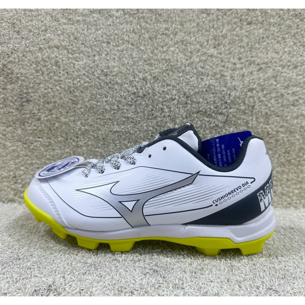 =威勝 運動用品= 25年下 Mizuno CUSHIONREVO DIA Jr. 兒童棒、壘球鞋 11GP256245-細節圖2
