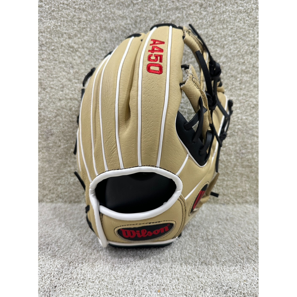 = 威勝 運動用品 = WILSON A450 青少年棒-壘球手套 WBW100174115-細節圖3