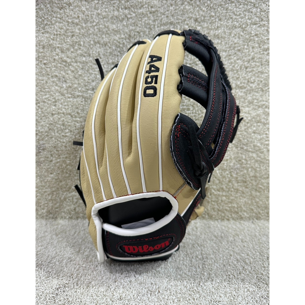 = 威勝 運動用品 = WILSON A450 青少年棒-壘球手套 WBW10147612-細節圖3