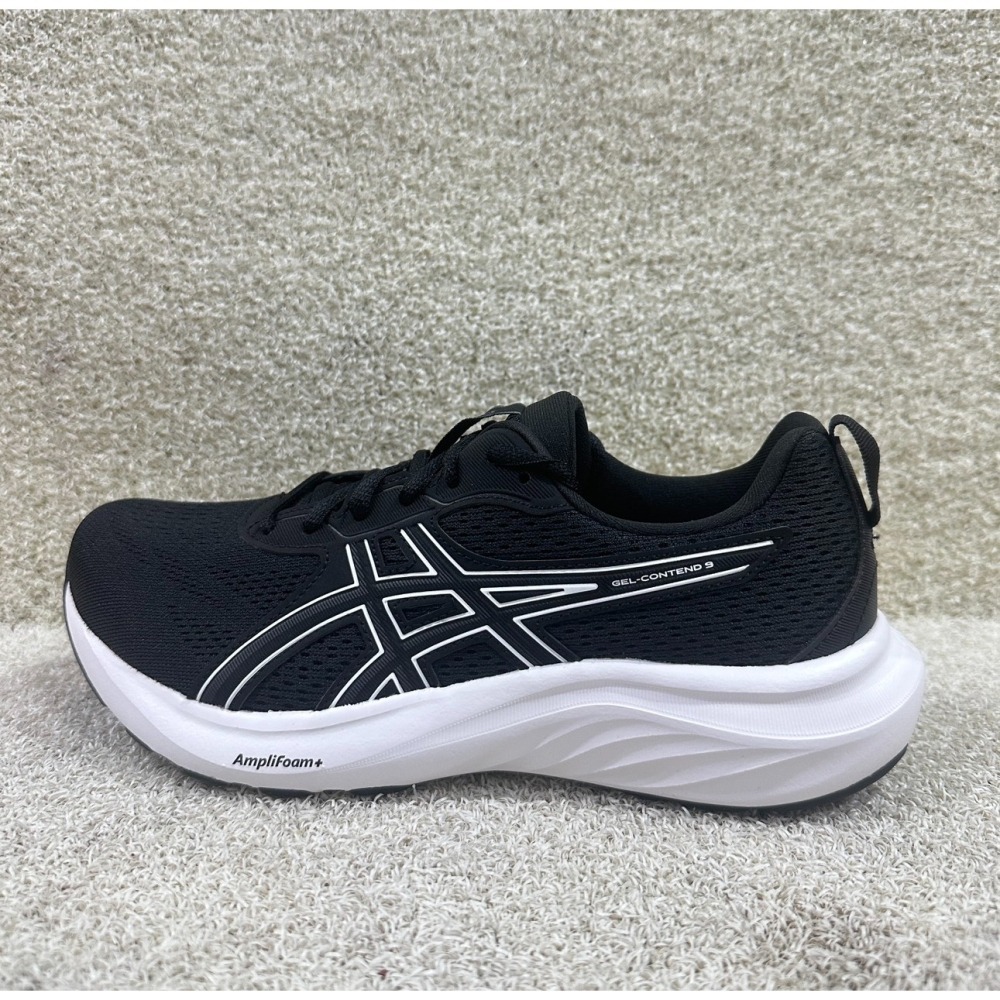 = 威勝 運動用品 = Asics GEL-CONTEND 9 男慢跑鞋 (4E寬楦) 1011B882-002-細節圖2