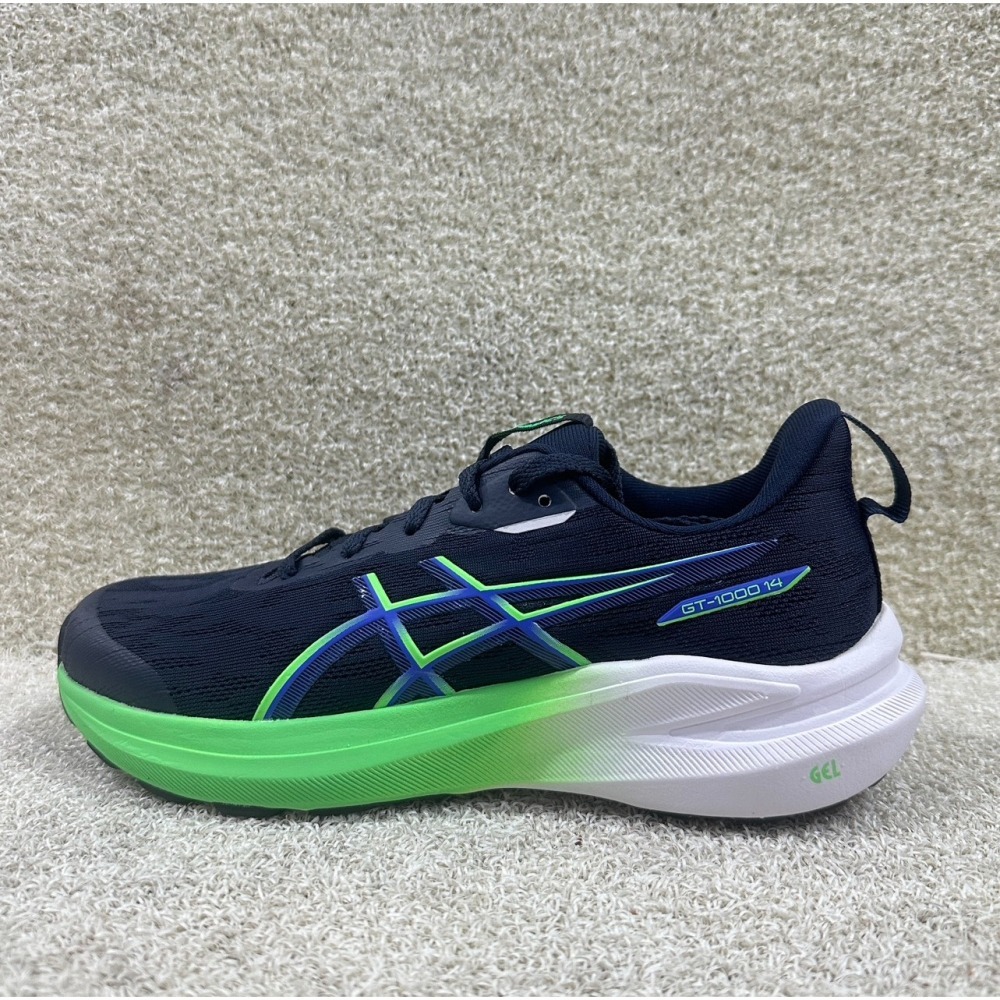 = 威勝 運動用品 = 26年 Asics GT-1000 14 GS 男、女 大童鞋 1014A382-400-細節圖2