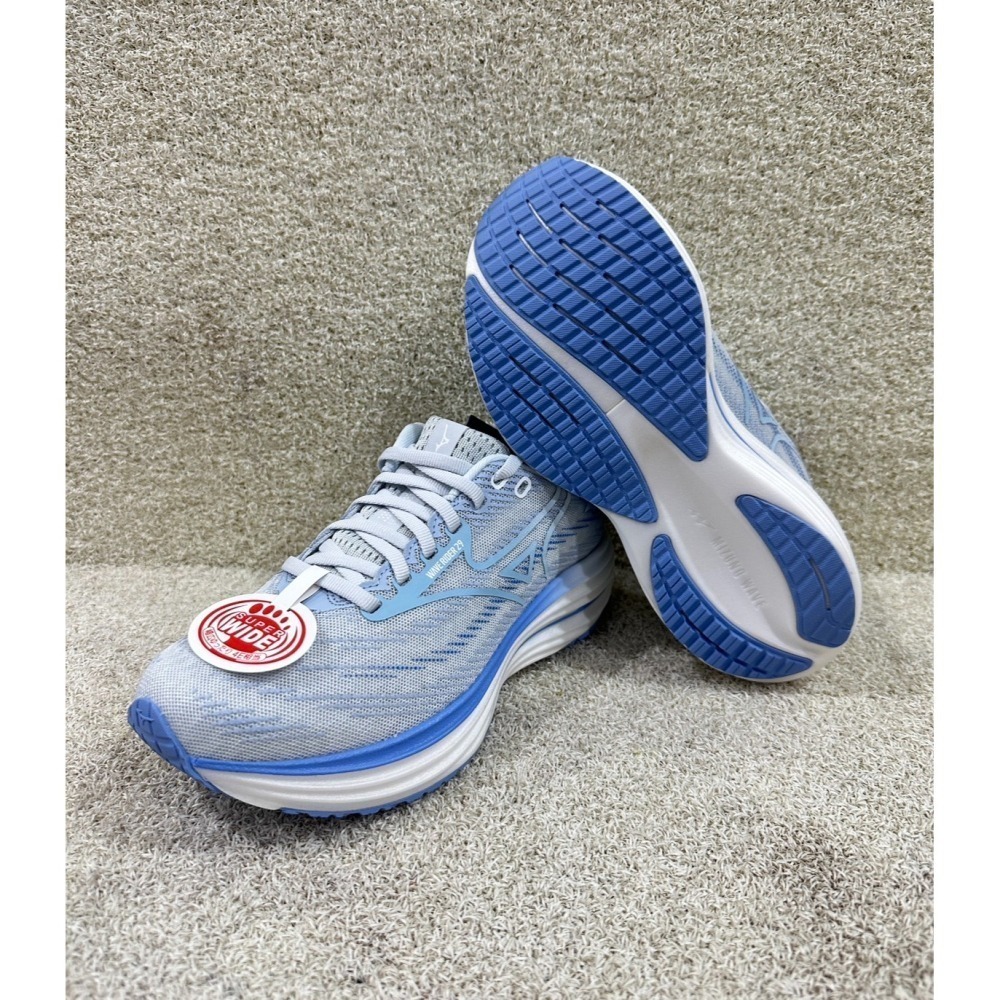 = 威勝 運動用品 = Mizuno WAVE RIDER 29 (寬楦) 女慢跑鞋 J1GD250674-細節圖4