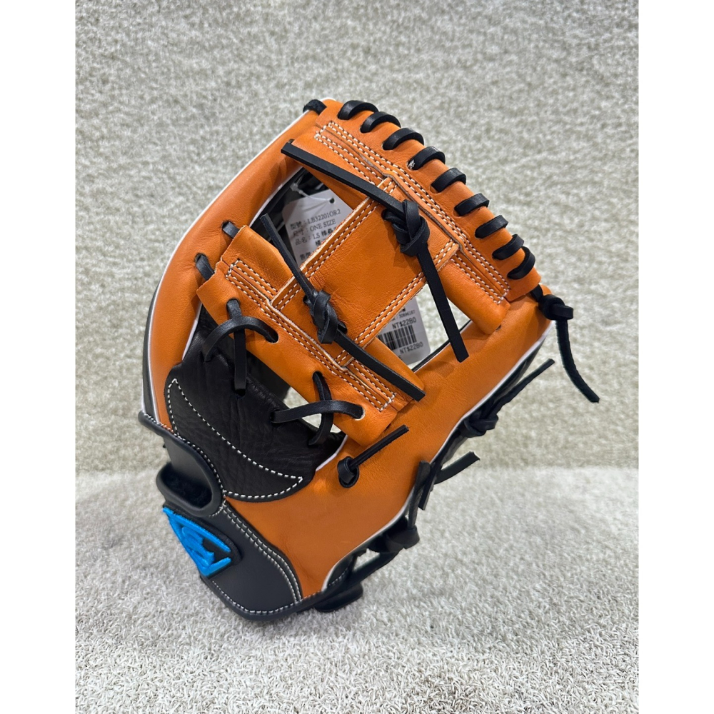 = 威勝 運動用品 = LS Beginner 2.0 棒、壘球 ＂內野工字＂ 手套 LB32201OR2-細節圖2